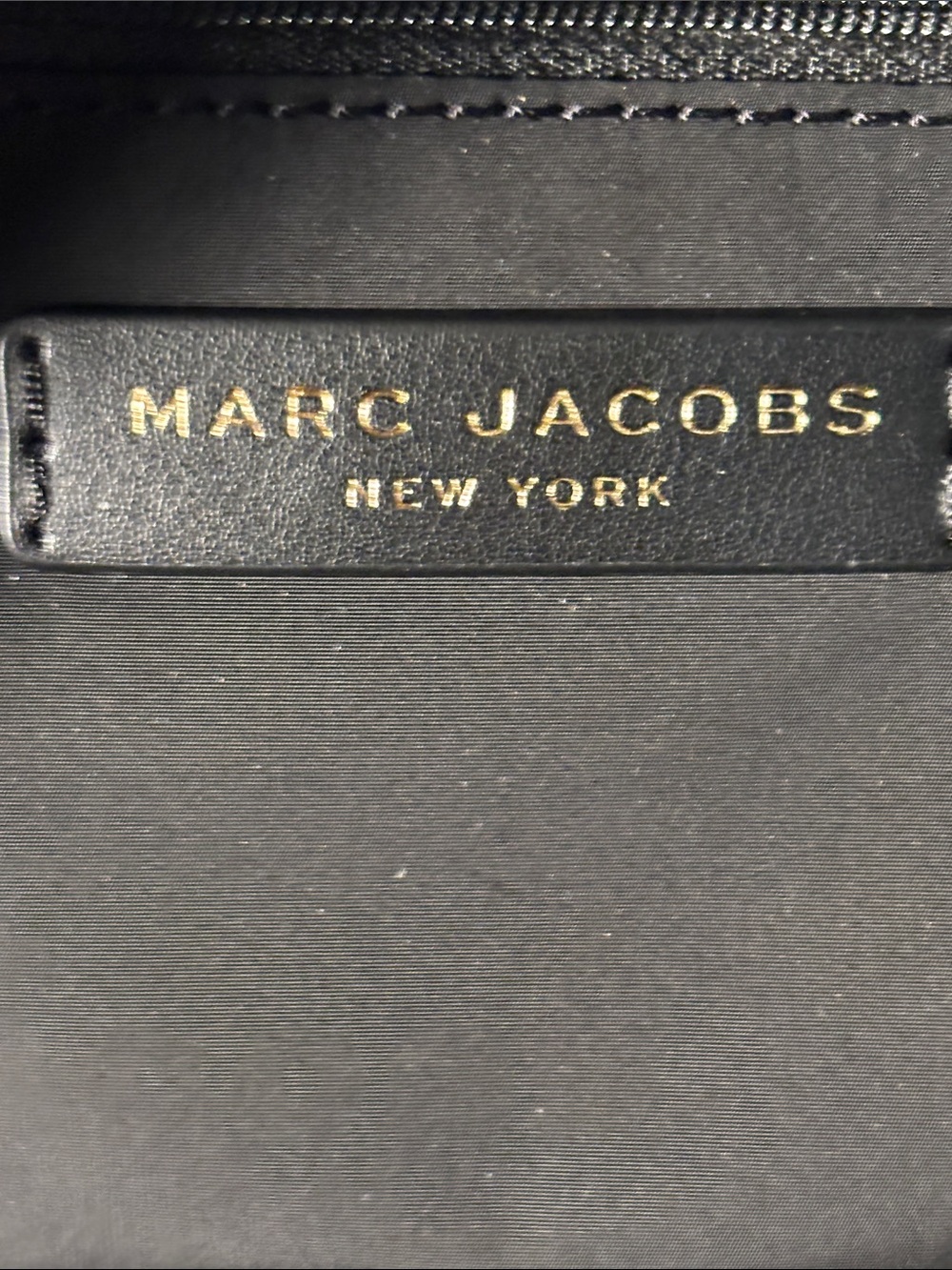 Marc Jacobs New York Quilted Nylon Black Backpack - Picture 6 of 8